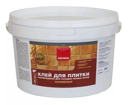 Neomid Экономичный, 4 кг, Клей для плитки