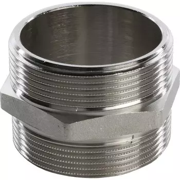 Ниппель Stout SFT-0004-000022 2 дюйма никелированный с наружной резьбой