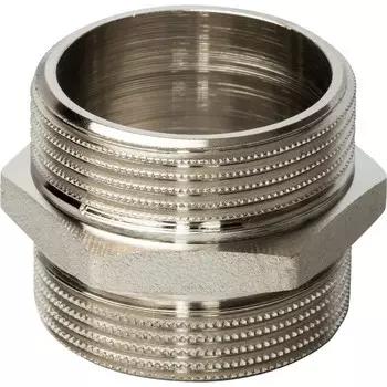 Ниппель Stout SFT-0004-114114 1 1/4 дюйма никелированный с наружной резьбой
