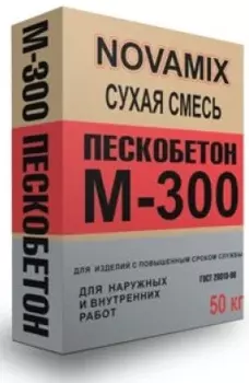 Novamix М300, 50 кг, Пескобетон