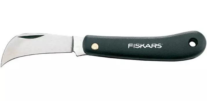 Нож садовый крючкообразный для прививок Fiskars 125880
