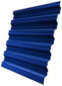 НС35 1060 мм RAL 5005 0.5 мм, Профнастил (сигнальный синий)