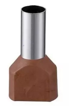 НШвИ НГИ2 IEK (коричневый) 1.5 мм2 Наконечник штыревой (100 шт)