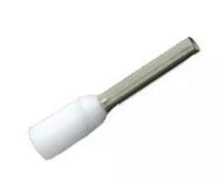 НШвИ Wago (белый) 0.5 мм2, Наконечник штыревой