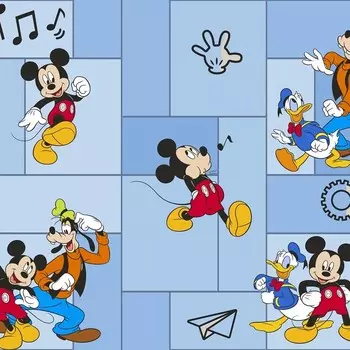 Обои виниловые на флизелиновой основе Erismann Disney Mickey E-D-001B