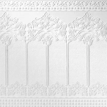 Обои виниловые на флизелиновой основе под покраску Marburg Patent Decor 1802 цоколь