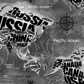 Обои виниловые на флизелиновой основе Victoria Stenova Глобал мотив 998669