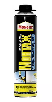 Очиститель неотвердевшей пены Момент Монтаж 500 мл
