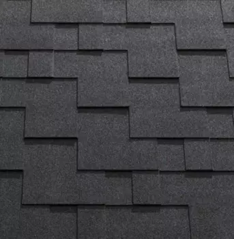 Однослойная гибкая черепица KATEPAL ROCKY черный