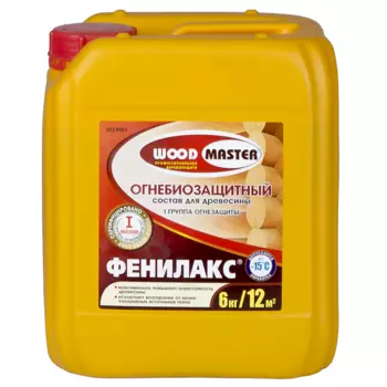Огнебиозащитный состав Woodmaster Фенилакс 6 кг