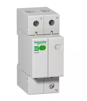 Ограничитель перенапряжения Schneider Electric Easy9 1П+H 20кА 230В