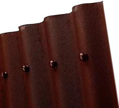 Ондулин волнистый Smart коричневый 950х1950 мм