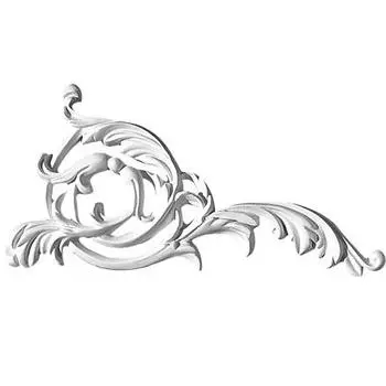 Орнамент из полиуретана Decomaster 66163R 200х100х13 мм