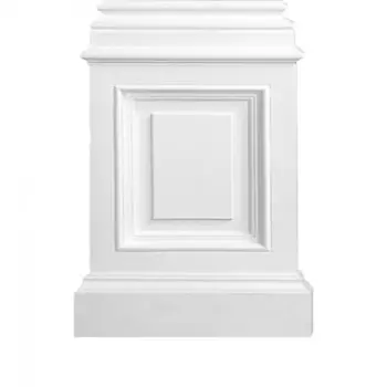 Основание полиуретановое Decomaster DD 330 630х365х63 мм к пилястре DK 198