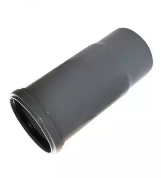 Отвод 110 мм, канализационный прямой