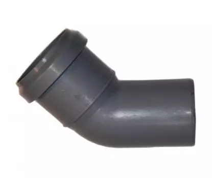 Отвод 50 мм 15, канализационный