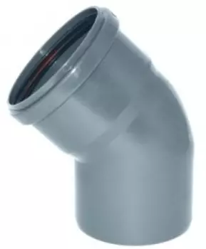 Отвод 75 мм 45, канализационный