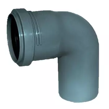 Отвод 75 мм 90, канализационный