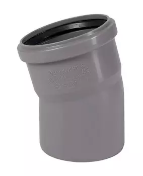 Отвод для внутренней канализации Ostendorf HTB 90/15 градусов