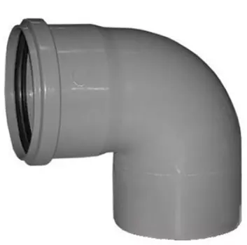 Отвод канализационный Ostendorf внутренний однораструбный 32 мм 87 градусов