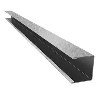 П-профиль алюминиевый Cesal C02 (металлик серебристый), 3 м