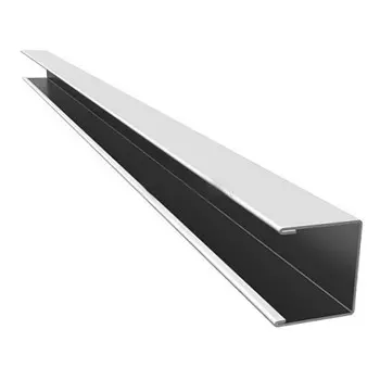 П-профиль алюминиевый Cesal Profi 3306 белый матовый 3 м