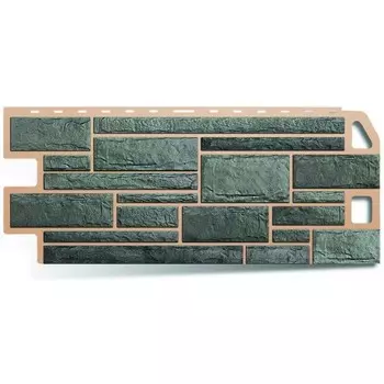 Панель фасадная Альта Профиль Камень Серый 1140х480 мм