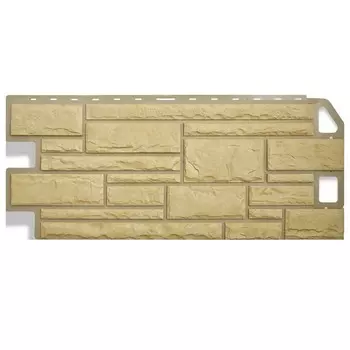 Панель фасадная Альта Профиль Камень желтый 1140х480 мм