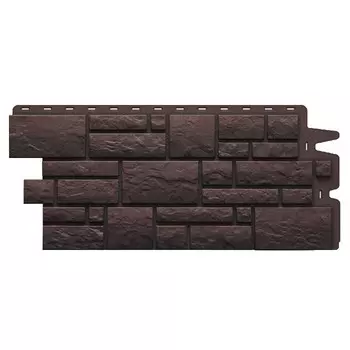 Панель фасадная Docke Burg Темная 946х445 мм