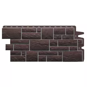 Панель фасадная Docke Burg Земляная, 946х445 мм