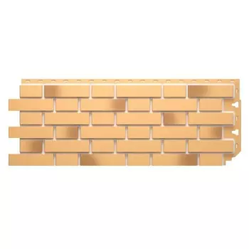 Панель фасадная Docke Flemish Желтый жженый 1095х420 мм