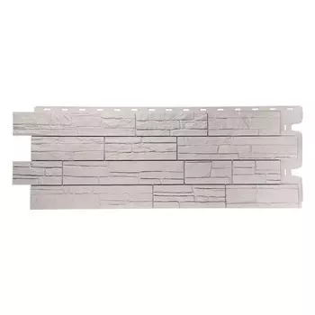 Панель фасадная Docke Stein Молочная 1098х400 мм