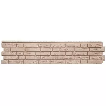 Панель фасадная Grand Line Я-фасад Демидовский кирпич янтарь 1495х339 мм