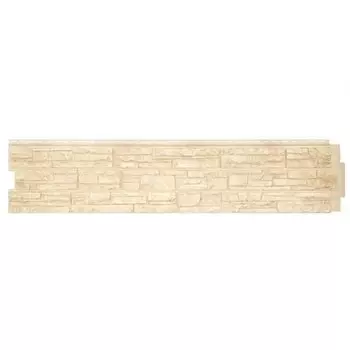 Панель фасадная Grand Line Я-фасад Крымский сланец жемчуг 1550х338 мм