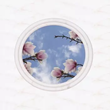 Панель потолочная ПВХ Novita 3D Магнолия 1800х250 мм 6 шт