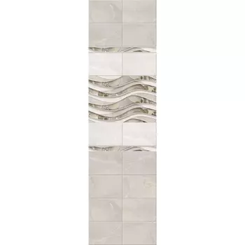 Панель ПВХ Venta тиара волны глянцевая 375х2700х8 мм 2 шт