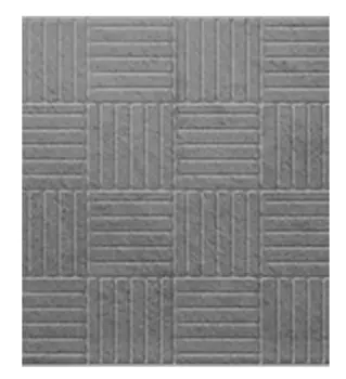 Паркет 300х300х30 мм, Плитка тротуарная серая