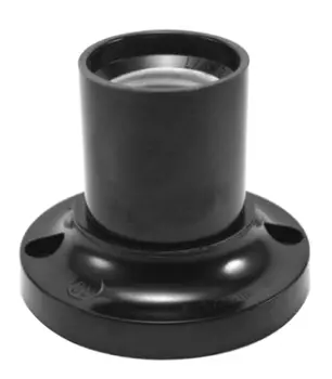 Патрон для лампы Е27 SVET термостойкий пластик потолочный