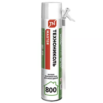 Пена монтажная бытовая Технониколь 800 Master всесезонная 800 г