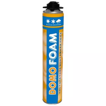 Пена монтажная Masterteks Domofoam Pro всесезонная 750 мл