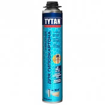 Пено-клей для гипсокартона "TYTAN Professional GUN", 840 мл