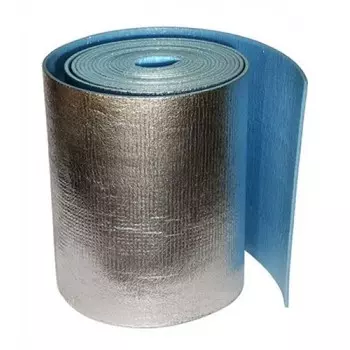 Пенофол 3 мм, 15 м2, Утеплитель самоклеющийся фольгированный