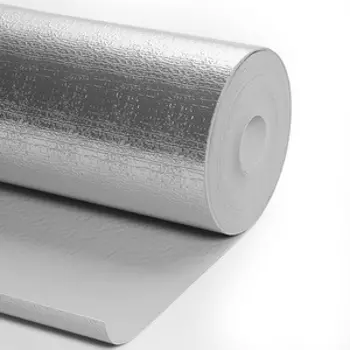 Вспененный полиэтилен Пенофол самоклеящийся 1000х10 мм 25 м 25 м2