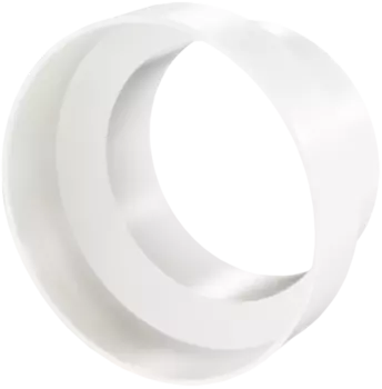 Переход для вентиляционных труб пластиковый Вентс 110, диаметр 80х100 мм