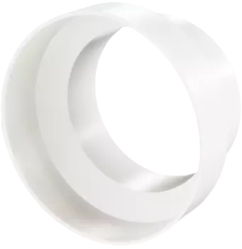 Переход для вентиляционных труб пластиковый Вентс 211, диаметр 100х125 мм