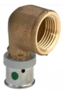 Переходник бронзовый Viega 20х1/2" 90 градусов резьба внутренняя