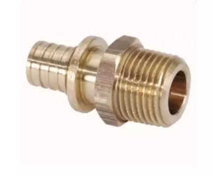 Переходник латунный Rehau MX 16-R 1/2 дюйма с наружной резьбой