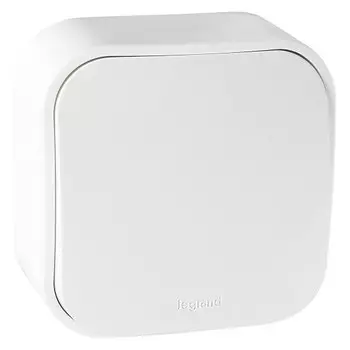 Переключатель накладной LeGrand Quteo 782204 одноклавишный на два направления белый