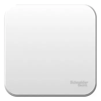 Переключатель накладной Schneider Electric Blanca BLNVA106011 одноклавишный с изолирующей пластиной белый