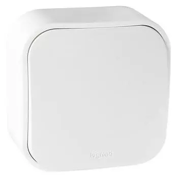 Переключатель одноклавишный Legrand Quteo 782204 белый